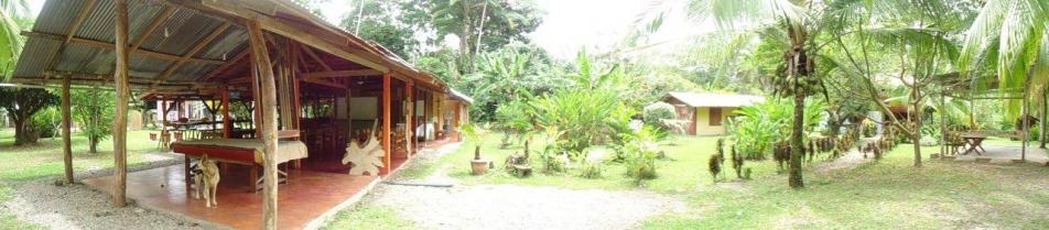 our social area "El Kiosko" at left